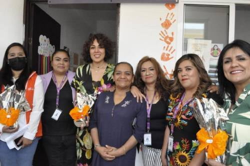 Supervisa secretaria de las Mujeres Edomex, Centro Naranja de Calimaya
